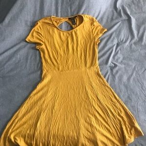 Trendy Yellow Dress